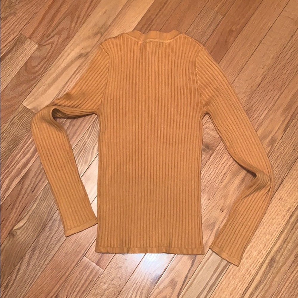 Love by Design Ribbed Crewneck Skivvy Sweater - Picture 5 of 12